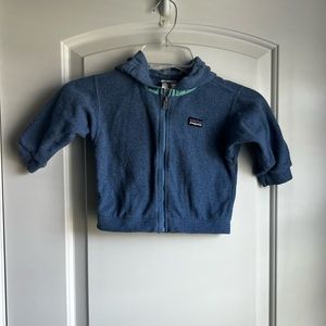 Patagonia blue jacket Size 12 months